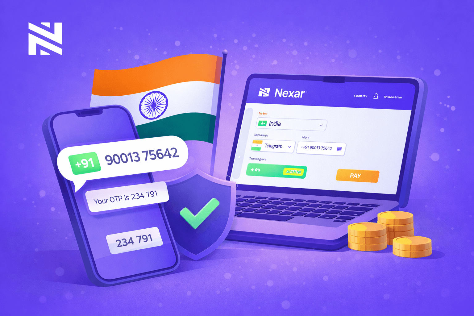 How to Get an India Virtual Number on Nexar (2026 Guide)